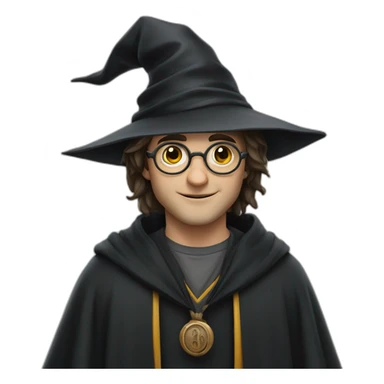 Harry potter sorcier sticker