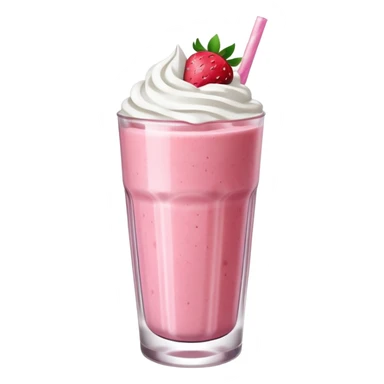 strawberry smoothie show sticker