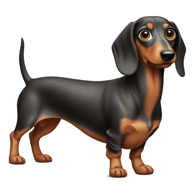 Dapple sausage dog sticker