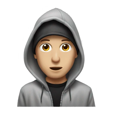 eminem with hood sticker