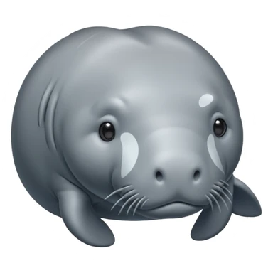 Manatee sticker