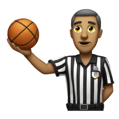 Technical foul referee sticker