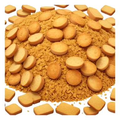 Bread crumbs sticker