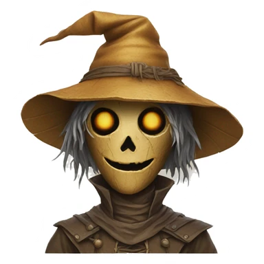 scarecrow from dungeons and dragons super realistic sticker