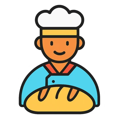 a baker sticker