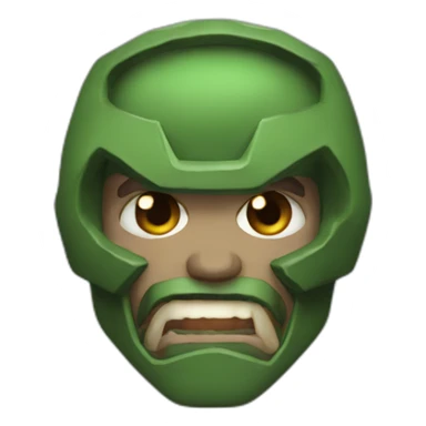 Doom guy sticker