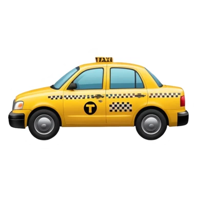 Yellow taxi nyc sticker sticker