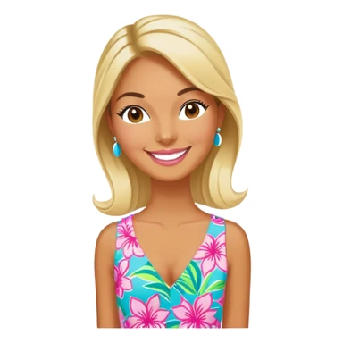 Lilly Pulitzer sticker