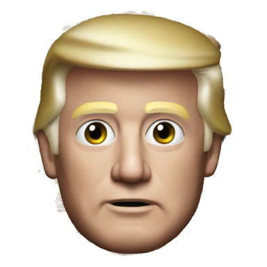 donald-trump-realistic in campaign sticker