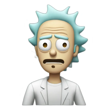 rickandmorty rick sticker