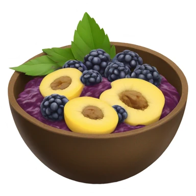 Açai bowl sticker