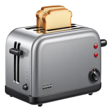 A 8-bit pixel art emoji of a toaster sticker
