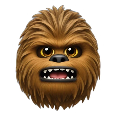 Chubacca-star wars sticker