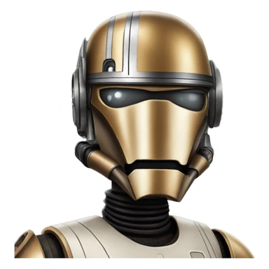Starwars droid saying Roger  sticker