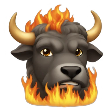 Boul de feu sticker