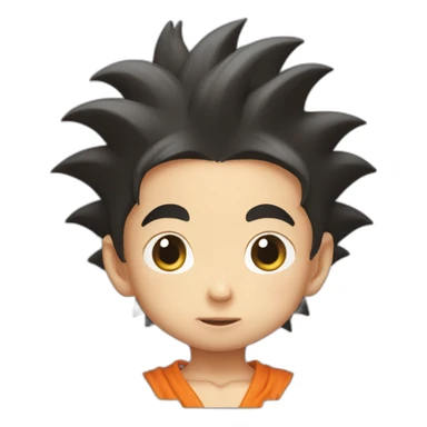 Baby goku sticker