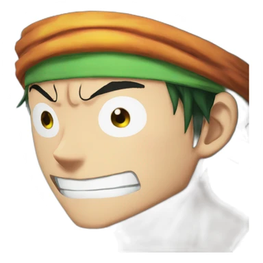 Luffy X zoro sticker