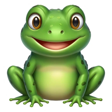 happy frog  sticker