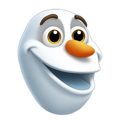 Olaf qui fond sticker