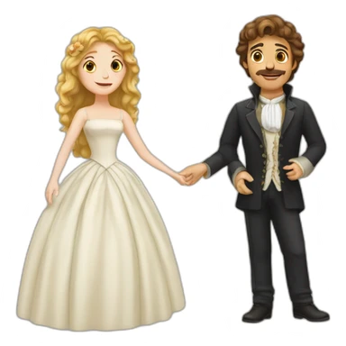 Roméo et Juliette sticker