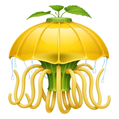 Noddles in fly trap sticker