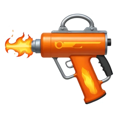 Flamethrower sticker