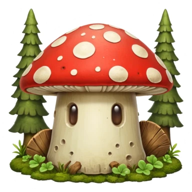 forest warrior mushroom shield object icon, rugged mushroom-cap shield, moss details, natural fantasy look, 3D cartoon, mobile game icon style, centered, clean background, no text, no watermark
 
 sticker