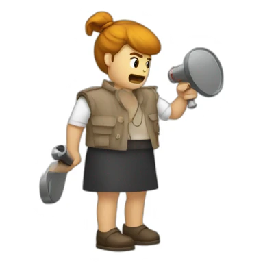 Public relations battle sticker