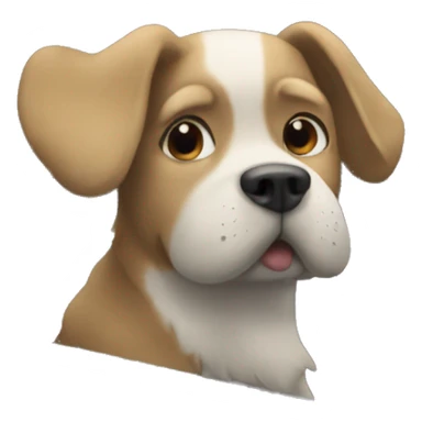 dog in a car sticker