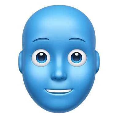 blue dummy sticker