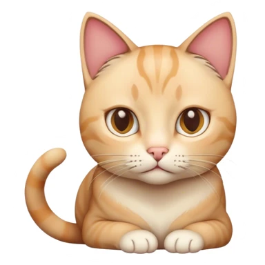 Combine these two emojis 😼🤔 sticker