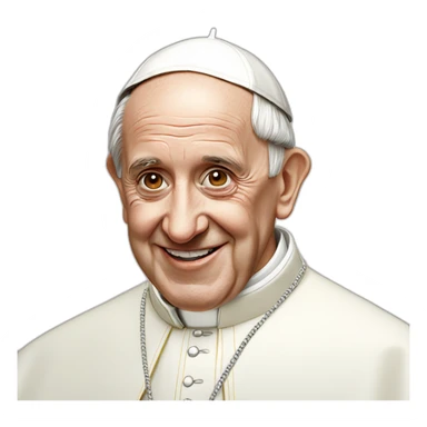 Pope Francis sticker