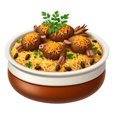 Hyderabadi Mutton Dum Biryani sticker