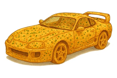 A supra, except it’s garlic bread  sticker