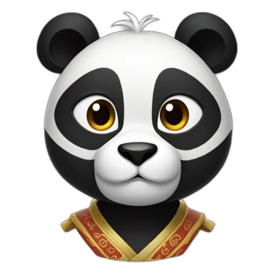 Po kungfu panda sticker