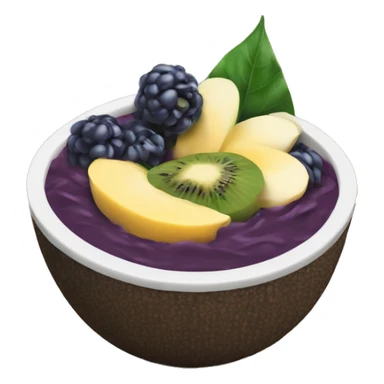 Açai bowl sticker