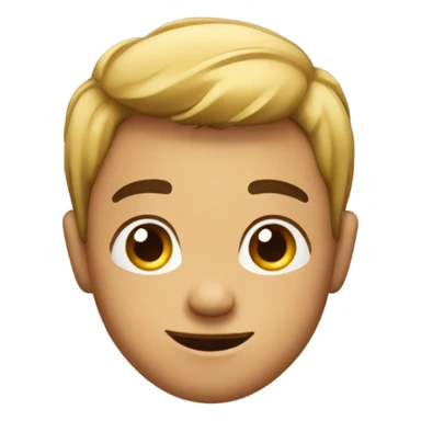 Raise and eyebrow with smile sticker