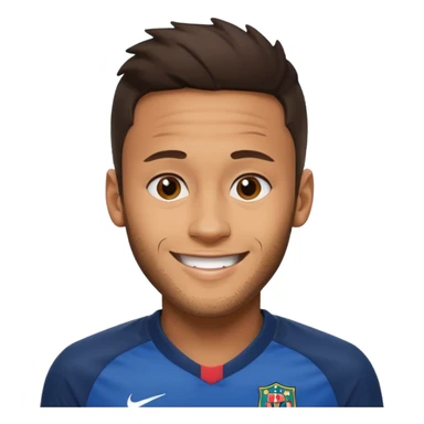 Neymar face  sticker