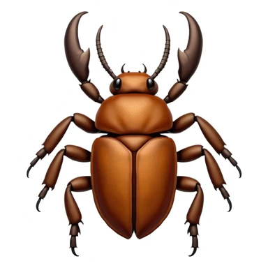 rhinoceros beetle sticker