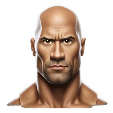 WWE The Rock Final Boss sticker