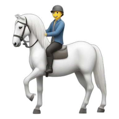 product manager on the white horse sticker