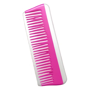 Pink comb sticker