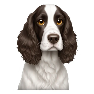 English springer spaniel sticker