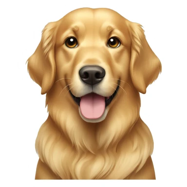 golden retriever  sticker