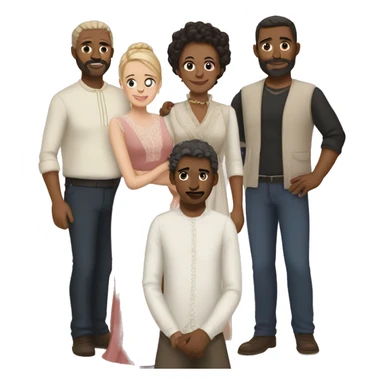 Bridgerton Family  sticker