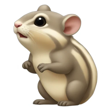 Ardilla coquette sticker