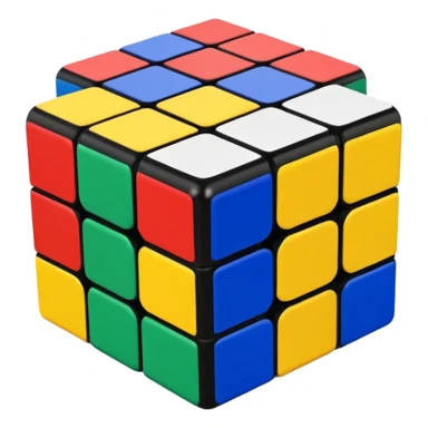 Кубик рубика sticker