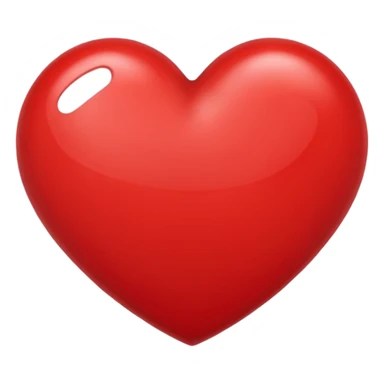 anime style heart sticker