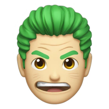 Zoro ungry sticker