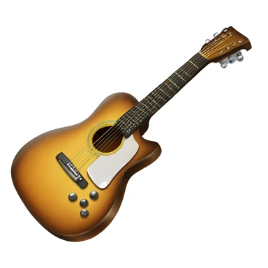 Guitar with 13  sticker